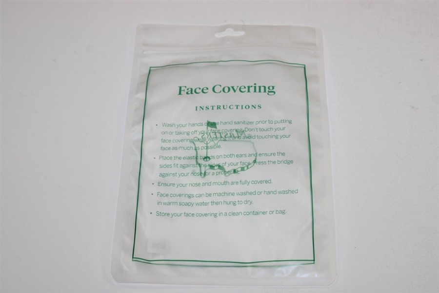 Masters Tournament Face Covering in Original Package - Size L/XL