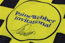 Lee Trevino Signed Paine Webber Invitational Course Flag JSA ALOA