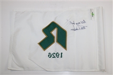 Tom Watson Signed Riviera '1926' Embroidered Course Flag with 'All my best' JSA ALOA