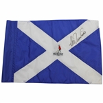 Lee Trevino Signed Muirfield 1744 Course Flag JSA ALOA