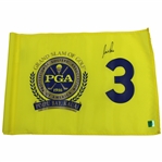 Nick Price Signed Grand Slam of Golf at Poipu Bay, Kauai Course Hole #3 Flag JSA ALOA