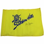 Dave Stockton Signed Southern Hills Yellow Course Flag with 1970 JSA ALOA