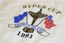 1991 Ryder Cup at Kiawah Island White Screen Flag