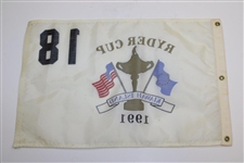 1991 Ryder Cup at Kiawah Island White Screen Flag