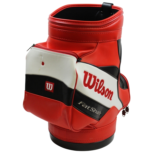 Vintage Wilson Fat Shaft Den Caddy Golf Bag