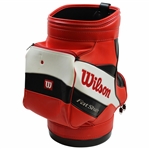 Vintage Wilson Fat Shaft Den Caddy Golf Bag