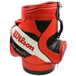 Vintage Wilson 'Fat Shaft' Den Caddy Golf Bag