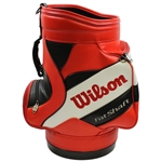 Vintage Wilson 'Fat Shaft' Den Caddy Golf Bag