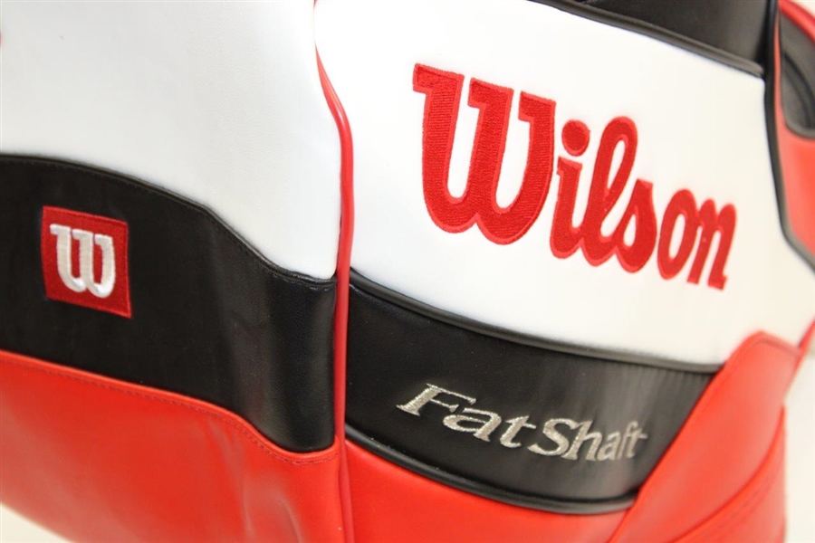 Vintage Wilson 'Fat Shaft' Den Caddy Golf Bag