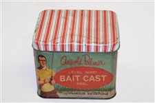 Arnold Palmer 'Level Wind Bait Cast Reel' Tin with Lid by Famous Keystone