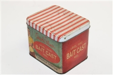 Arnold Palmer 'Level Wind Bait Cast Reel' Tin with Lid by Famous Keystone
