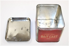 Arnold Palmer 'Level Wind Bait Cast Reel' Tin with Lid by Famous Keystone