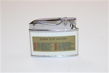 1963 Ryder Cup at East Lake Country Club Warco Lighter
