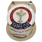 Silver Tone Ryder Cup at Kiawah Island Commemorative Money Clip