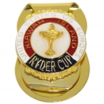 Gold Tone Ryder Cup at Kiawah Island Commemorative Money Clip