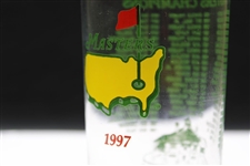 1997 Masters Tournament Commemorative Glass - Tiger Woods First Masters Win