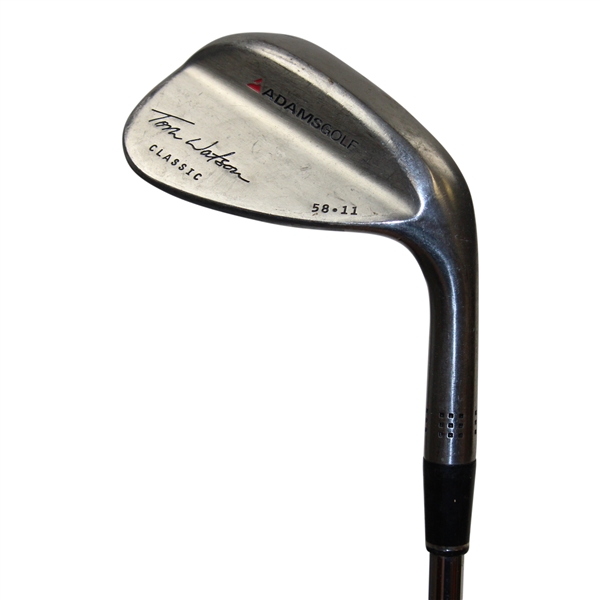 Tom Watson's Personally Used Adams Golf Classic 58.11 Wedge