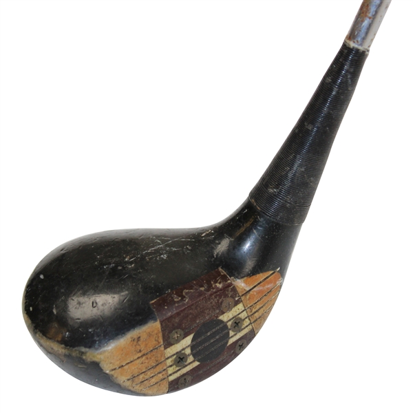 John Cooks Personal Used Cleveland Golf 4-Wood with Lead Tape