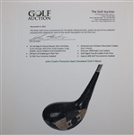 John Cook's Personal Used Cleveland Golf 4-Wood with Lead Tape