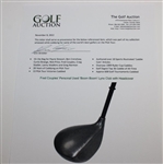 Fred Couples' Personal Used 'Boom Boom' Lynx Club with Headcover
