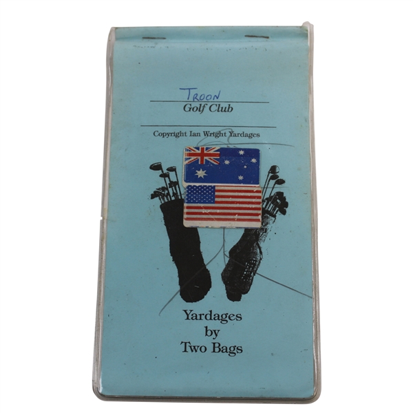 Troon Golf Club Ryder Cup Yardages by Two Bags Yardage Guide