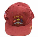 Official 1999 Ryder Cup at The Country Club Team USA Hat - Linn Strickler Collection