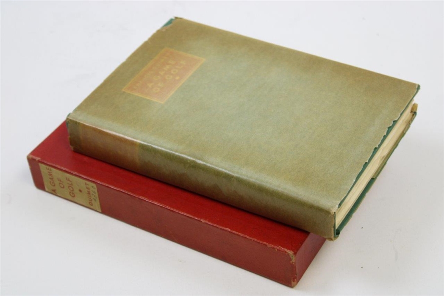 Francis Ouimet Signed 1932 Ltd Ed 'A Game Of Golf' 360/550 in Original Slipcase w/Original Wrapper JSA ALOA