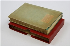 Francis Ouimet Signed 1932 Ltd Ed 'A Game Of Golf' 360/550 in Original Slipcase w/Original Wrapper JSA ALOA
