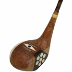 MacGregor Chiefton Steel Shafted Fancy Face Driver with Brass Sole Insert