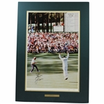 Jack Nicklaus Signed Oversize 1986 Masters Putter Raise Brian Morgan Double Matted Photo JSA ALOA