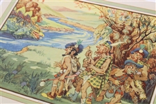 Six (6) 1925 Imperial Tobacco Company of Canada Perils of Early Golf Cards
