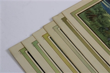 Six (6) 1925 Imperial Tobacco Company of Canada Perils of Early Golf Cards
