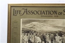 Circa 1905 Life Association of Scotland Advertising Calendar by Artist Michael Brown