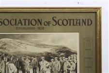 Circa 1905 Life Association of Scotland Advertising Calendar by Artist Michael Brown