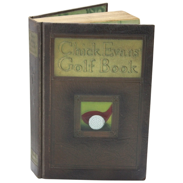 Charles Chick Evans, Jr. Signed 1921 Special Subscription Edition Golf Book #480/999 JSA ALOA