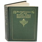 1910 The Golf Courses of the British Isles 1st Ed. Book by Bernard Darwin in Custom Slipcase