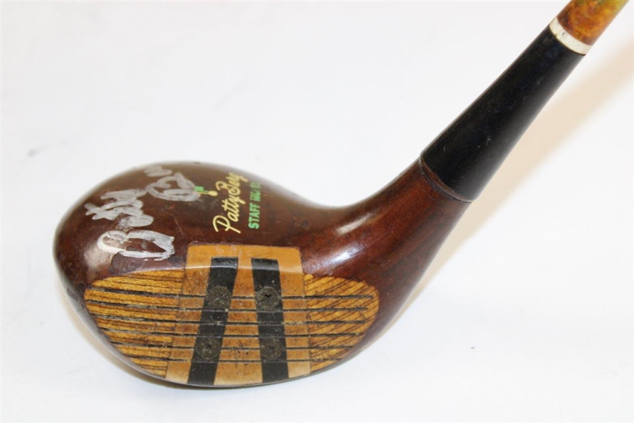 Patty Berg Signed Wilson Patty Berg 4200 Staff Model 5-Wood JSA ALOA