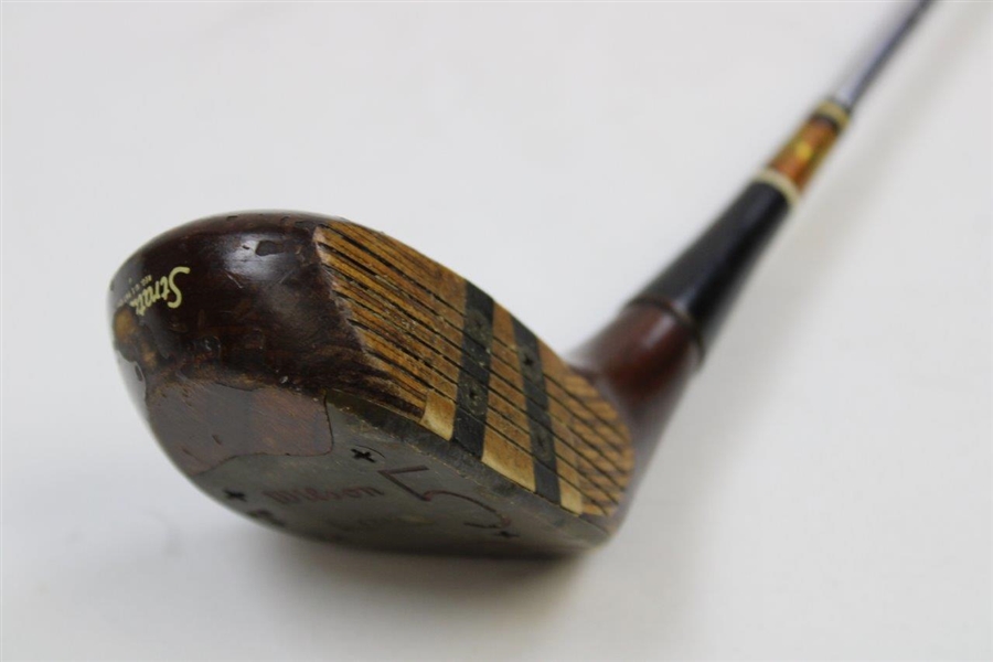 Patty Berg Signed Wilson Patty Berg 4200 Staff Model 5-Wood JSA ALOA