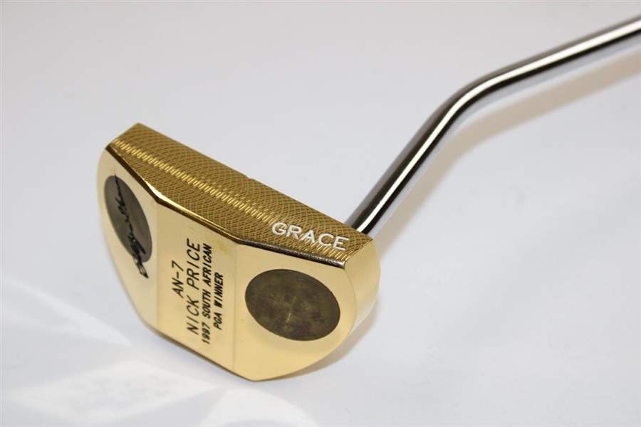 Nick Price 1987 South African PGA Winner Bobby Grace Gold Putter