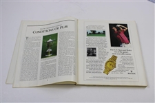 Payne Stewart Signed 1991 US Open at Hazeltine GC Official Program JSA ALOA