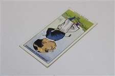 Walter Hagen WA & AC Churchman 'Men of the Moment in Sport' Tobacco Card #33