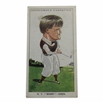 Bobby Jones WA & AC Churchman Men of the Moment in Sport Tobacco Card #27