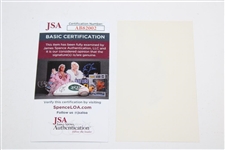 Ben Hogan Signed 3x5 Card JSA #AB82002