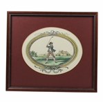 c. 1920 Vi Et Arte Ltd Ed Color Print Signed by Mcdonald Produced by HarrodS of London #34/200