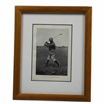 Late 1890s Swantype Sepia Photogravure of Frederick F.G. Tait - Framed