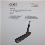 Corey Pavin's Personal Used Spalding Cash In Putter 