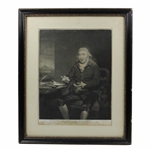 James Balfour Esq. Treasurer of the Edinburgh Company Mezzotint Portrait by Sir Henry Raeburn