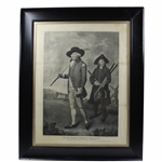 Circa 1893 The Blackheath Golfer Mezzotint Print by V. Green