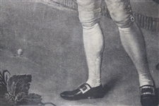 Circa 1893 'The Blackheath Golfer' Mezzotint Print by V. Green