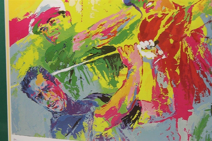 Arnold Palmer & Jack Nicklaus Signed Great of Golf by LeRoy Neiman JSA FULL #Z99481